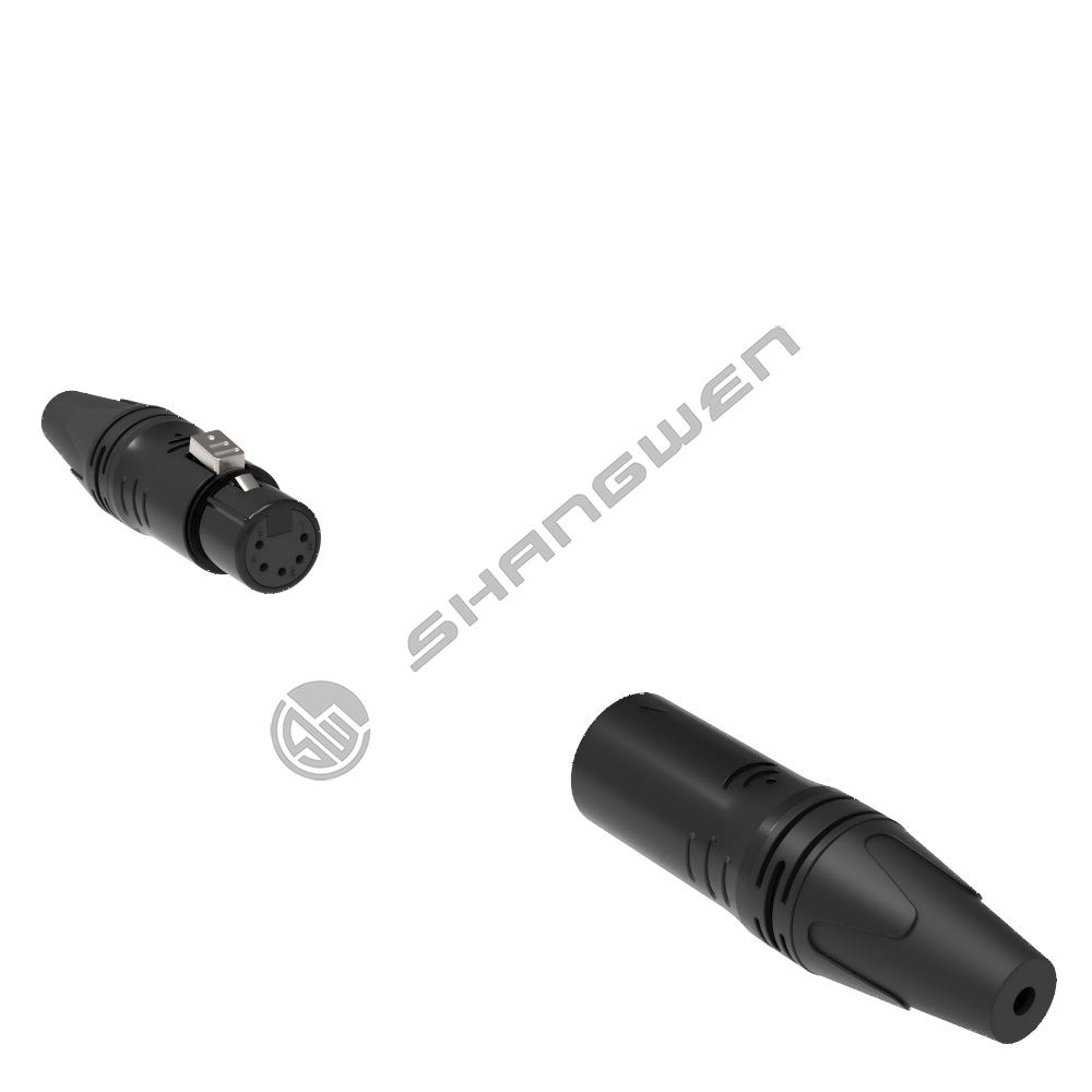XLR 5pin female plug